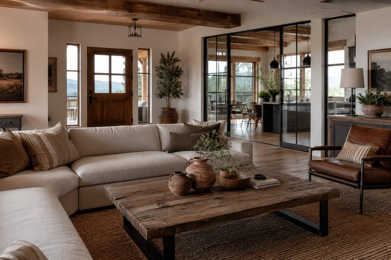 Add Rustic Wood Without Making the Room Feel Heavy 