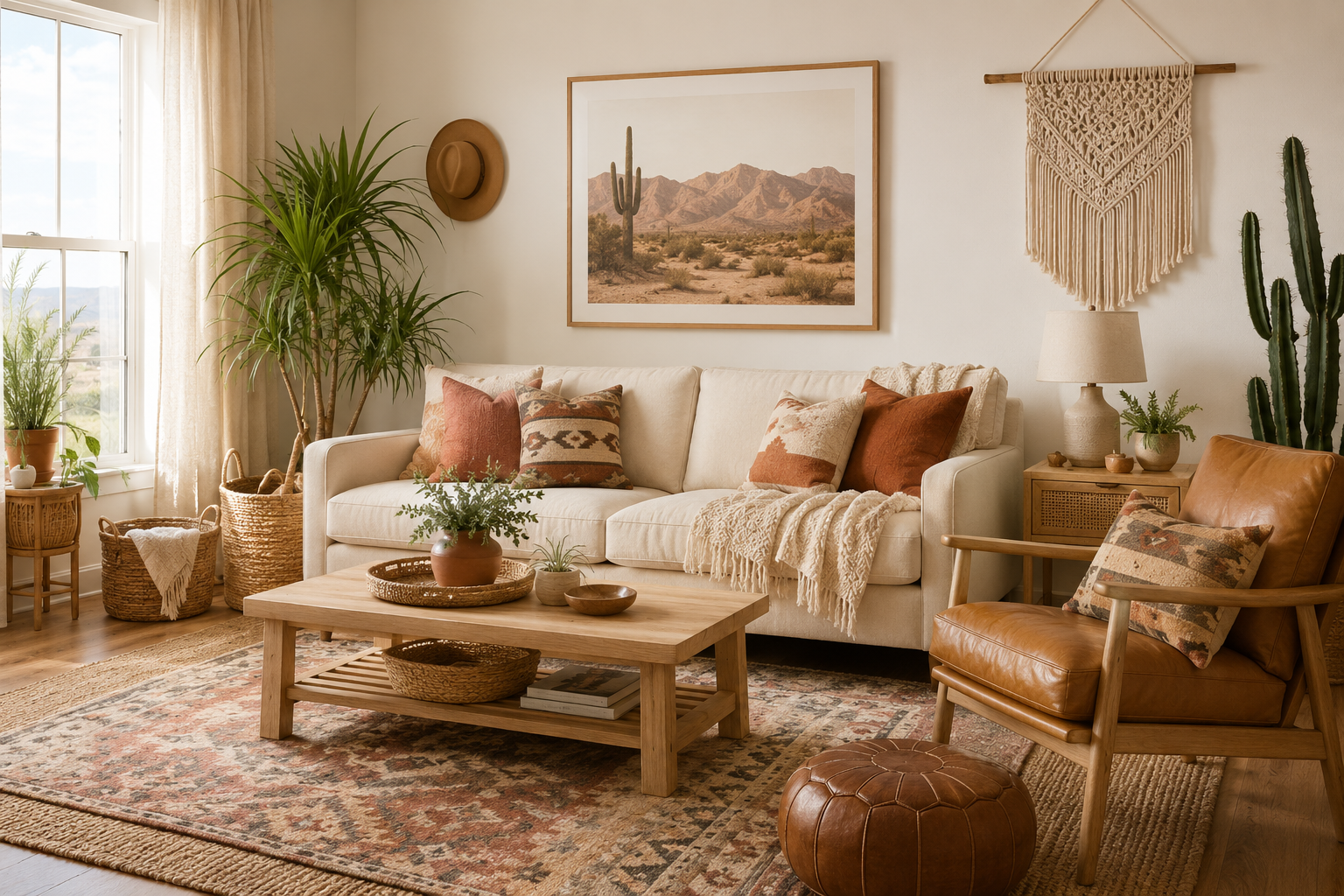 Try Western Boho Decor for a Softer Look
